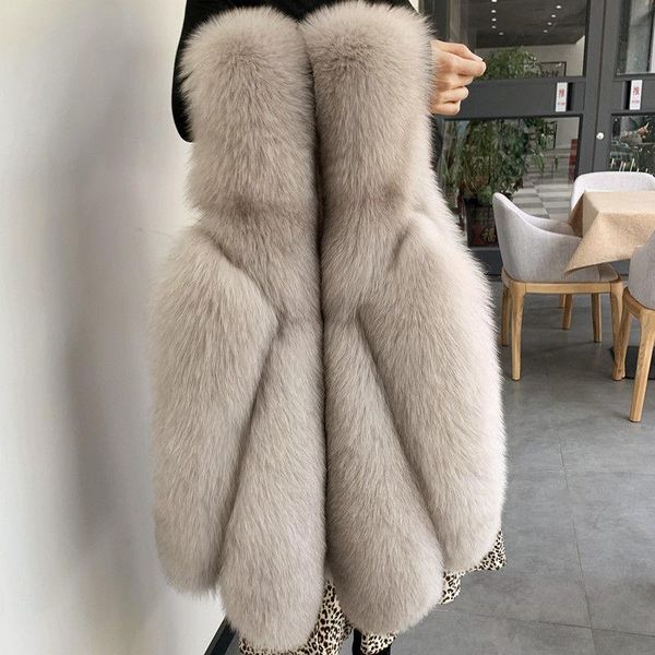 women's fur & faux 2021 spring autumn fashion thick warm outerwear clothing ladies vests female sleeveless waistcoat jackets coat q158, Black
women's fur & faux 2021 spring autumn fashion thick warm outerwear clothing ladies vests female sleeveless waistcoat jackets coat q158, Black