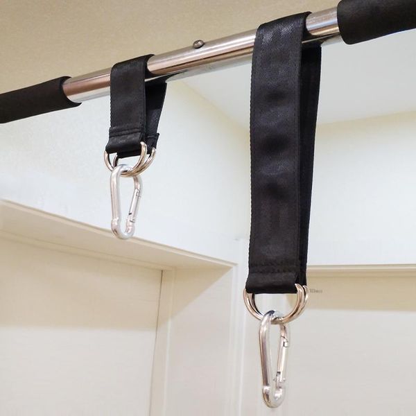 fitness sling strap with hook hanging belt gym triceps pull down rope accessories horizontal bar carabiner equipment
fitness sling strap with hook hanging belt gym triceps pull down rope accessories horizontal bar carabiner equipment