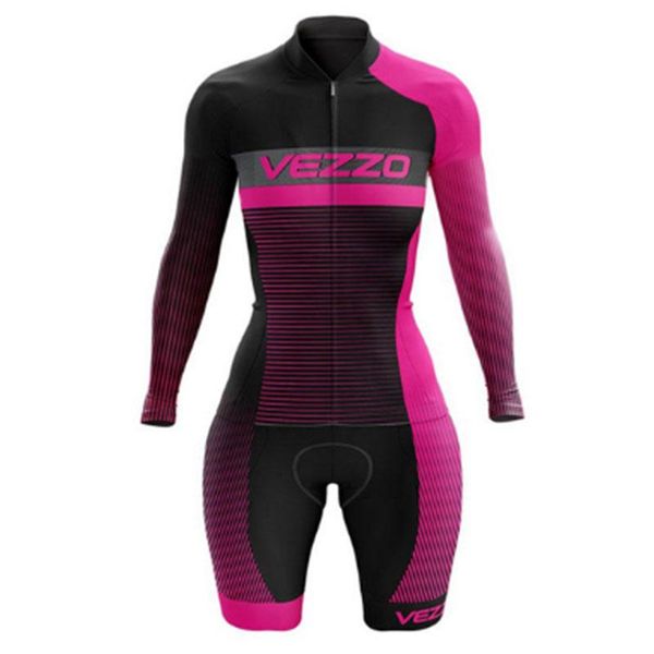 racing sets 2021 vezzo clothes cycling jersey women's professional long sleeved skinsuit setsconjunto feminino ciclismo triathlon gel p, Black;blue
racing sets 2021 vezzo clothes cycling jersey women's professional long sleeved skinsuit setsconjunto feminino ciclismo triathlon gel p, Black;blue