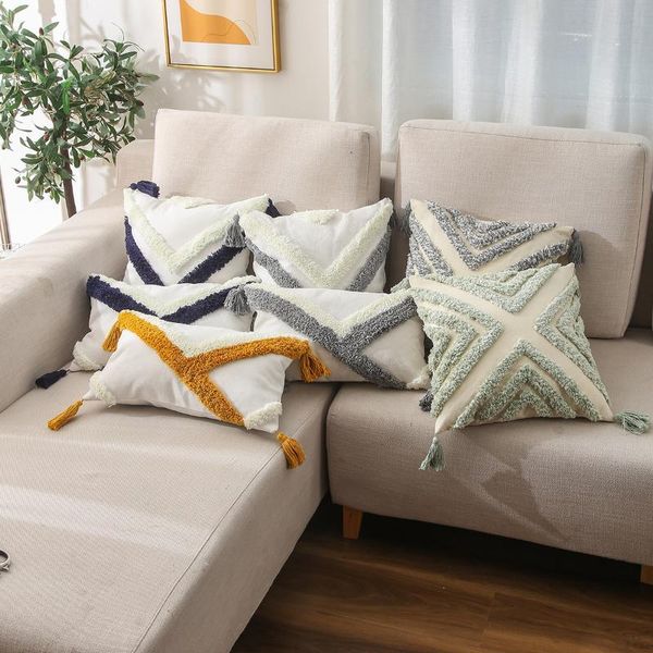 pillow case stripe tufted cushion cover nordic style embroidery sofa tassels decorative pillowcase boho home decor
pillow case stripe tufted cushion cover nordic style embroidery sofa tassels decorative pillowcase boho home decor