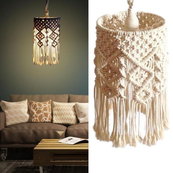 tapestries bohemian handmade woven lampshade macrame wall hanging lamp room coffee restaurant decoration tapestry
tapestries bohemian handmade woven lampshade macrame wall hanging lamp room coffee restaurant decoration tapestry