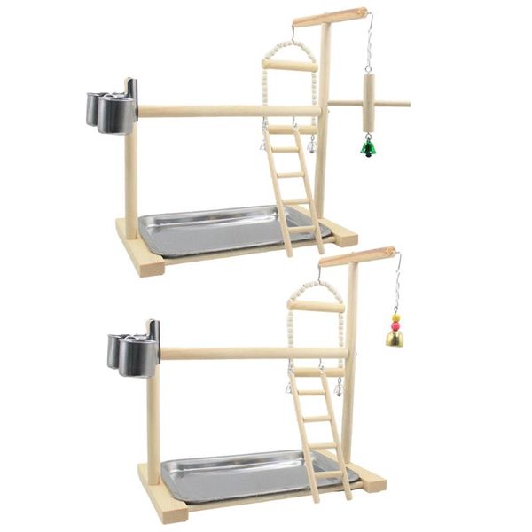 other bird supplies parrot play stand with feeder cups toys swing climbing ladder wood cockatiel playground perches exercise
other bird supplies parrot play stand with feeder cups toys swing climbing ladder wood cockatiel playground perches exercise