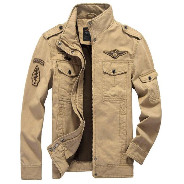 men's jackets army plus men size 6xl cost outerwear embroidery mens jacket for clothing, Black;brown
men's jackets army plus men size 6xl cost outerwear embroidery mens jacket for clothing, Black;brown