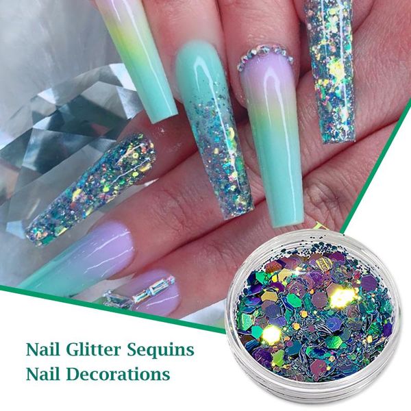 nail glitter holographics mixed shape powder silver sequins laser sparkly flakes slices manicures for nails art decoration, Silver;gold
nail glitter holographics mixed shape powder silver sequins laser sparkly flakes slices manicures for nails art decoration, Silver;gold