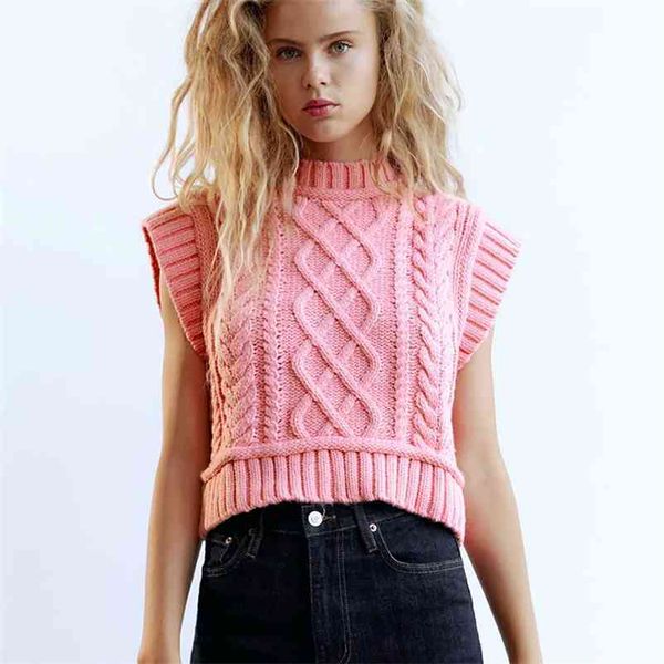 women autumn elastic knitted za sweater vest casual argyle pullover lady sleeveless causal female knitting swearters 210422, White;black
women autumn elastic knitted za sweater vest casual argyle pullover lady sleeveless causal female knitting swearters 210422, White;black
