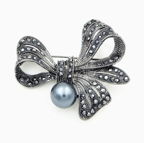 pins, brooches earofcorn explosion models black bow brooch suit dress collar needle accessories jewelry, Gray
pins, brooches earofcorn explosion models black bow brooch suit dress collar needle accessories jewelry, Gray