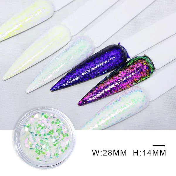 nail art decorations 4 boxes aurora sequins chunky glitter powder for manicure ultra-thin sparkly mermaid flakes design diy accessories, Silver;gold
nail art decorations 4 boxes aurora sequins chunky glitter powder for manicure ultra-thin sparkly mermaid flakes design diy accessories, Silver;gold