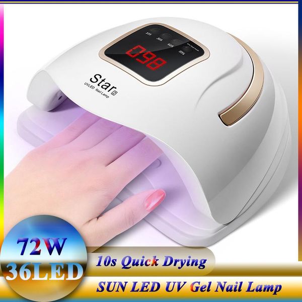 high power uv led lamp nail dryer with 36pcs beads for professional manicure machine gel polish equipment tool dryers
high power uv led lamp nail dryer with 36pcs beads for professional manicure machine gel polish equipment tool dryers