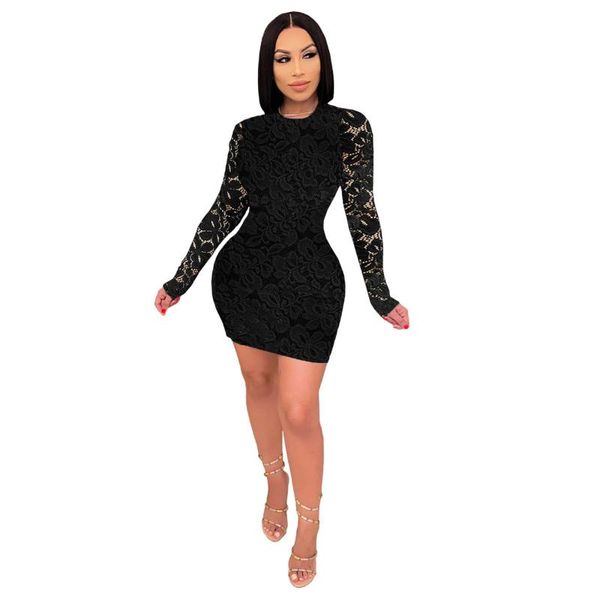 casual dresses long sleeve lace dress women o neck mini 2021 fashion ladies clothes party wedding black white for spring, Black;gray
casual dresses long sleeve lace dress women o neck mini 2021 fashion ladies clothes party wedding black white for spring, Black;gray