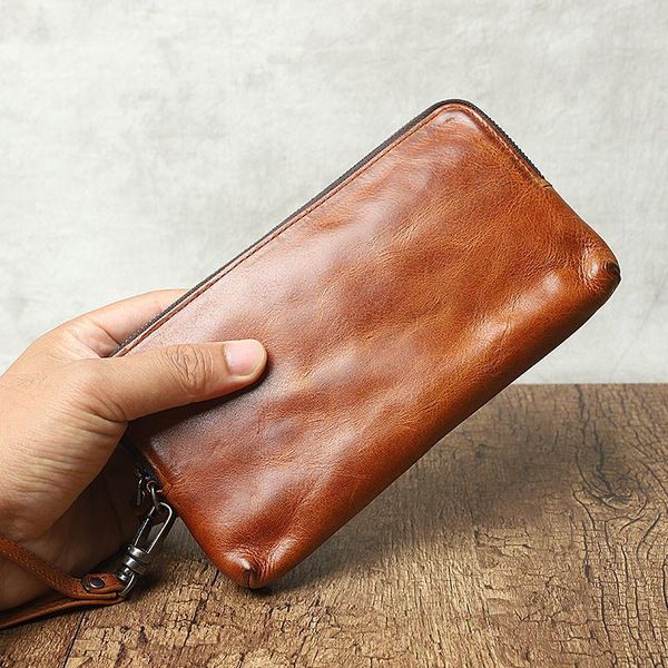 wallets vintage casual genuine leather men's phone clutch bag fashion simple natural real cowhide women's party wallet, Red;black
wallets vintage casual genuine leather men's phone clutch bag fashion simple natural real cowhide women's party wallet, Red;black