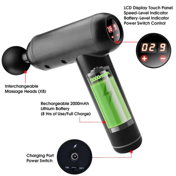 massage gun arrival fascia mini vibration muscle relaxing massager electric impact fitness device tool
massage gun arrival fascia mini vibration muscle relaxing massager electric impact fitness device tool