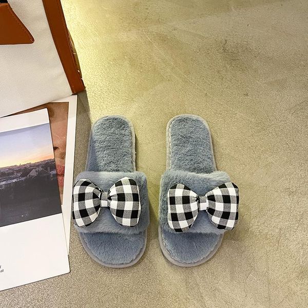 slippers winter women house faux fur fashion warm shoes woman slip on flats female bow slides cozy home furry, Black
slippers winter women house faux fur fashion warm shoes woman slip on flats female bow slides cozy home furry, Black