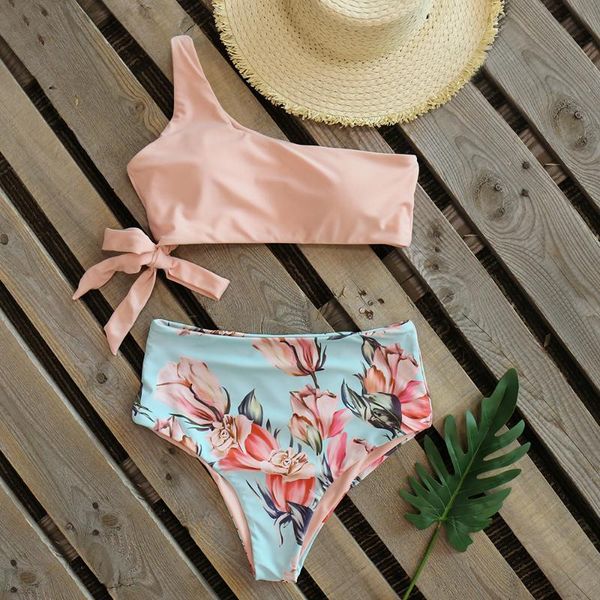 bikinis women 2021 one shoulder swimwear high waist swimsuit bandage bathing suits beach wear biquini female women's, White;black
bikinis women 2021 one shoulder swimwear high waist swimsuit bandage bathing suits beach wear biquini female women's, White;black