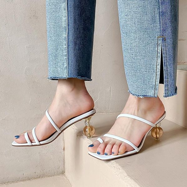 dress shoes 2021 design women sandals white leather strap outside slippers beaded high heels slides casual party woman pumps, Black
dress shoes 2021 design women sandals white leather strap outside slippers beaded high heels slides casual party woman pumps, Black