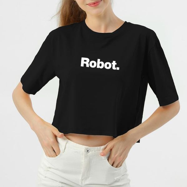 women's t-shirt robot letters cotton women summer crop short t shirt loose hipster funny cropped tee white ulzzang tumblr female tshirt
women's t-shirt robot letters cotton women summer crop short t shirt loose hipster funny cropped tee white ulzzang tumblr female tshirt