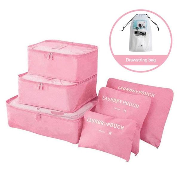 storage bags 6pcs pink travel bag set portable clothes organizer quilt blanket shoes wardrobe suitcase pouch packing cube
storage bags 6pcs pink travel bag set portable clothes organizer quilt blanket shoes wardrobe suitcase pouch packing cube