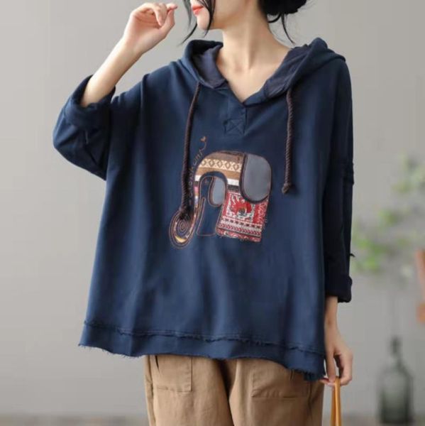 women's hoodies & sweatshirts cotton ladies pullovers 2021 autumn spring long sleeve loose big size korean fashion women blouse yoyikam, Black
women's hoodies & sweatshirts cotton ladies pullovers 2021 autumn spring long sleeve loose big size korean fashion women blouse yoyikam, Black