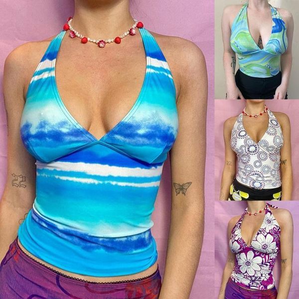 women's tanks & camis women summer halter bandage tank deep v-neck backless slim vest boho floral printed casual sleeveless shirts, White
women's tanks & camis women summer halter bandage tank deep v-neck backless slim vest boho floral printed casual sleeveless shirts, White