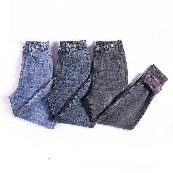 cashmere jeans women's 2021 autumn winter loose high waist slim versatile elastic radish harlan pants, Black;white
cashmere jeans women's 2021 autumn winter loose high waist slim versatile elastic radish harlan pants, Black;white