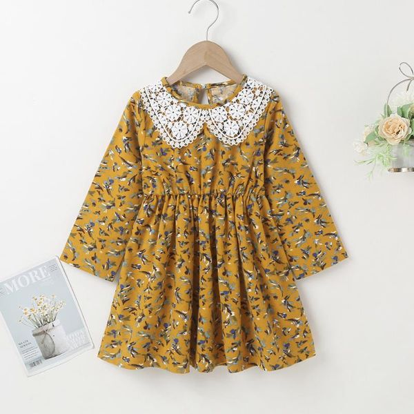 girl's dresses winter 2021 girls dress cute long sleeve lace collar print floral streetwear vestidos 18m-6t, Red;yellow
girl's dresses winter 2021 girls dress cute long sleeve lace collar print floral streetwear vestidos 18m-6t, Red;yellow