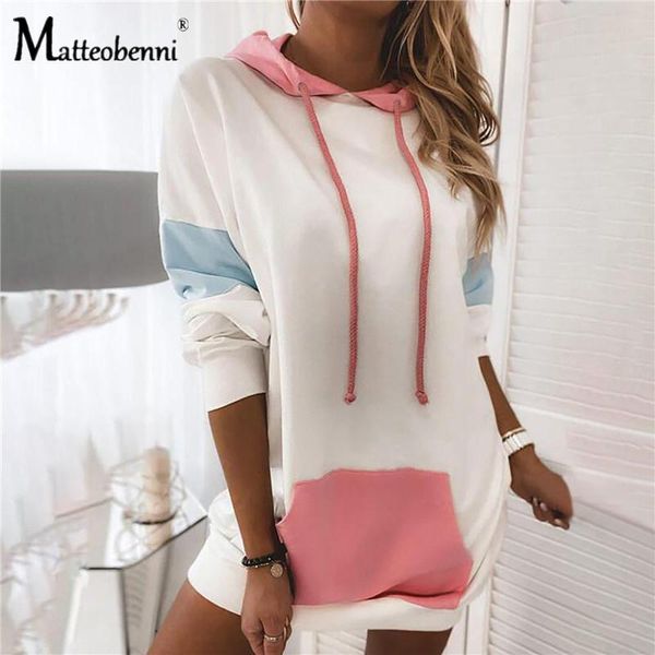 women's hoodies & sweatshirts 2021 fashion autumn women patchwork casual hooded clothes loose long sleeve female sweatshirt, Black
women's hoodies & sweatshirts 2021 fashion autumn women patchwork casual hooded clothes loose long sleeve female sweatshirt, Black