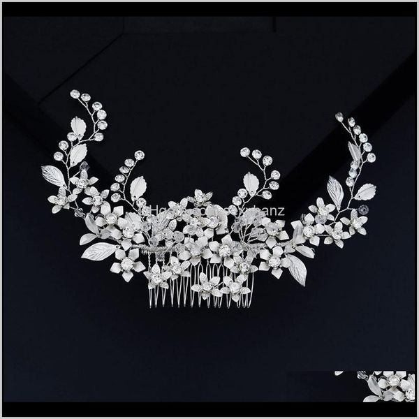 clips & barrettes drop delivery 2021 bridal wedding accessories shining crystal hair combs flower leaf headpieces for bride noiva decor jewe, Golden;silver
clips & barrettes drop delivery 2021 bridal wedding accessories shining crystal hair combs flower leaf headpieces for bride noiva decor jewe, Golden;silver
