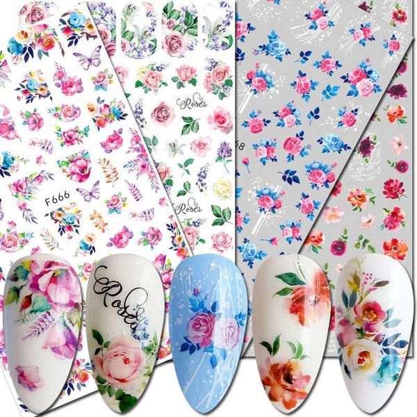 1pcs self-adhesive nail sticker retro flower series pink blue purple rose butterfly design for manicure nails art tips1, Black
1pcs self-adhesive nail sticker retro flower series pink blue purple rose butterfly design for manicure nails art tips1, Black