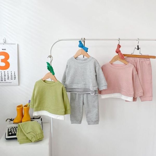 clothing sets s 2022 baby girl boy winter clothes set born t-shirt + pants two-piece suit, White
clothing sets s 2022 baby girl boy winter clothes set born t-shirt + pants two-piece suit, White