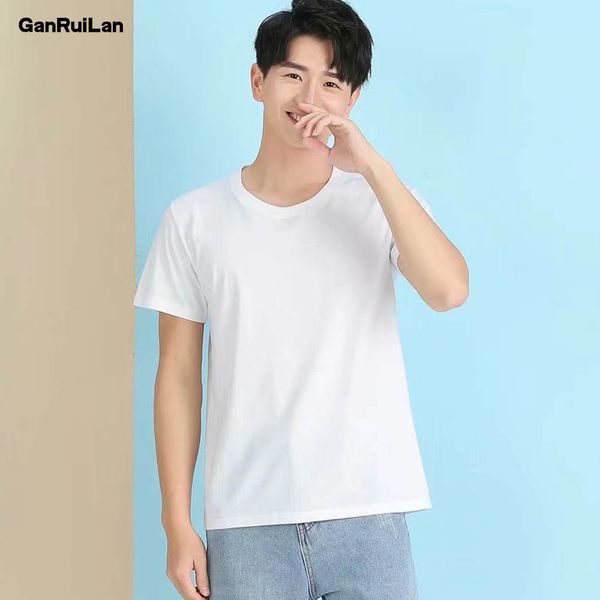 style cotton mens t-shirt short-sleeve man t shirt short sleeve pure color men t shirts for male t-shirts tee 210518, White;black
style cotton mens t-shirt short-sleeve man t shirt short sleeve pure color men t shirts for male t-shirts tee 210518, White;black