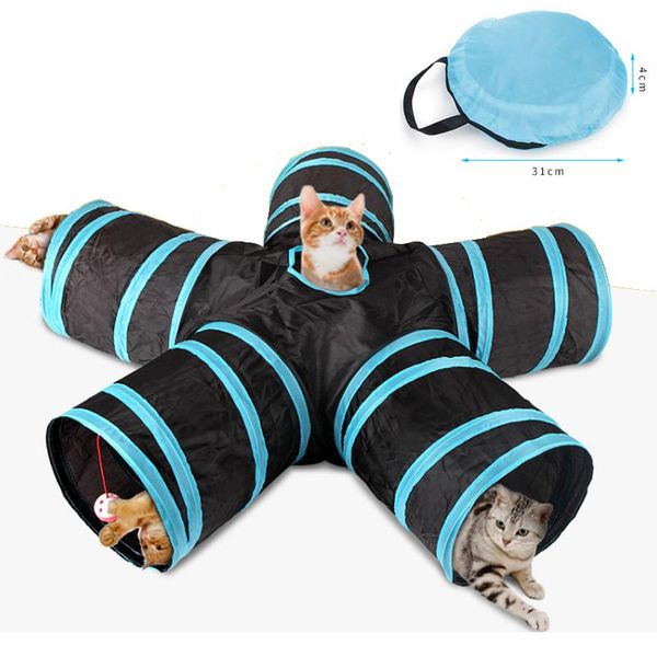 cat toys 3/4/5-way collapsible tunnel tube polyester crinkle cats tent kitty pet peek hole funny toy puppy kitten
cat toys 3/4/5-way collapsible tunnel tube polyester crinkle cats tent kitty pet peek hole funny toy puppy kitten