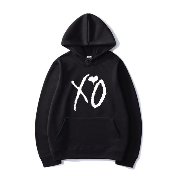 men's hoodies & sweatshirts the weeknd solid color printed xo fashion letter print hooded sweatshirt men women harajuku hip hop pullove, Black
men's hoodies & sweatshirts the weeknd solid color printed xo fashion letter print hooded sweatshirt men women harajuku hip hop pullove, Black