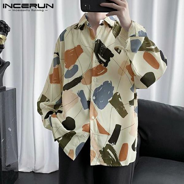 fashion printed shirt men lapel long sleeve loose streetwear beach casual hawaiian shirts button camisas hombre 5xl incerun men's, White;black
fashion printed shirt men lapel long sleeve loose streetwear beach casual hawaiian shirts button camisas hombre 5xl incerun men's, White;black