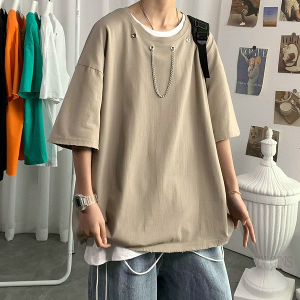 men's t-shirts men oversized streetwear cotton colorful t shirts summer mens japanese fashion harajuku t-shirt male vint 8h88, White;black
men's t-shirts men oversized streetwear cotton colorful t shirts summer mens japanese fashion harajuku t-shirt male vint 8h88, White;black