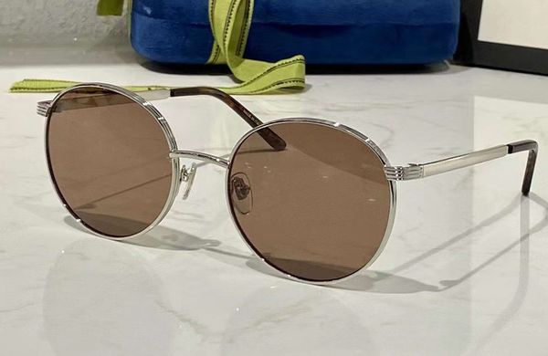 0944sa round sunglasses havana silver frame brown lens fashion glasses shades uv400 protection eyewear with box, White;black
0944sa round sunglasses havana silver frame brown lens fashion glasses shades uv400 protection eyewear with box, White;black