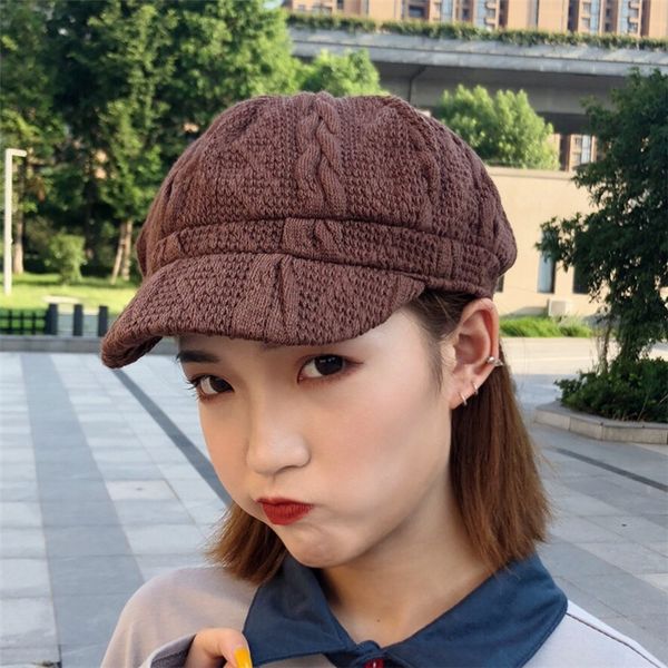 winter hat children's cap knitted cap bailey hat women's fashion warm autumn and winter wool octagonal hat fashion, Black;white
winter hat children's cap knitted cap bailey hat women's fashion warm autumn and winter wool octagonal hat fashion, Black;white