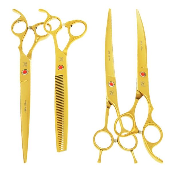 hair scissors 8.0" pets dog grooming shears japan 440c animals cutting forceps comb curved clippers 7.5" thinning tijeras b0050a
hair scissors 8.0" pets dog grooming shears japan 440c animals cutting forceps comb curved clippers 7.5" thinning tijeras b0050a