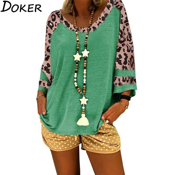 leopard women t shirt spring summer o-neck long sleeve tshirt womens plus size fashions oversized tee shirt femme 210423, White
leopard women t shirt spring summer o-neck long sleeve tshirt womens plus size fashions oversized tee shirt femme 210423, White