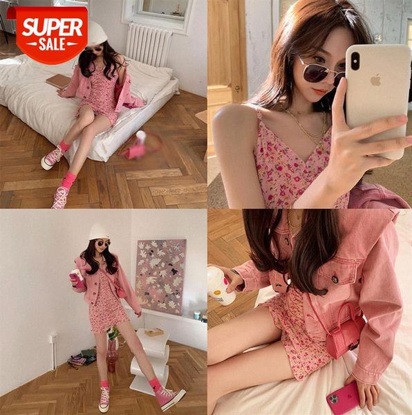 a touch of sweetness at the beginning peach blossom skirt sweet girl zhuan is small floral double version dress #hl0r, Black;gray
a touch of sweetness at the beginning peach blossom skirt sweet girl zhuan is small floral double version dress #hl0r, Black;gray
