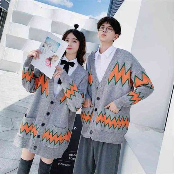 autumn and winter couple cardigan women sweater v neck retro loose poncho button warm knitted jacket jumper casual, White;black
autumn and winter couple cardigan women sweater v neck retro loose poncho button warm knitted jacket jumper casual, White;black