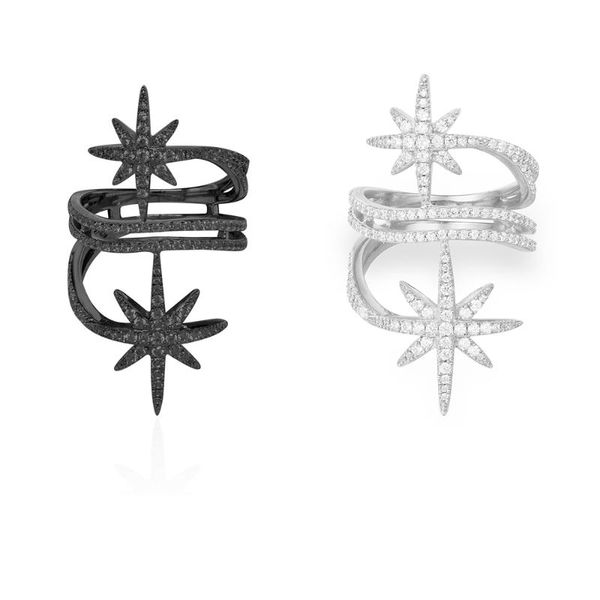 cluster rings 2021 fashion silver white double shooting star ring simple personality passion retro elegant luxury ladies jewelry, Golden;silver
cluster rings 2021 fashion silver white double shooting star ring simple personality passion retro elegant luxury ladies jewelry, Golden;silver
