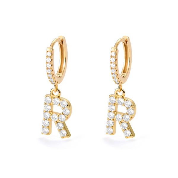 hoop & huggie 1pc initial letter earrings for women a-z alphabet drop ear cuff cz zircon name rings piercing jewelry, Golden;silver
hoop & huggie 1pc initial letter earrings for women a-z alphabet drop ear cuff cz zircon name rings piercing jewelry, Golden;silver