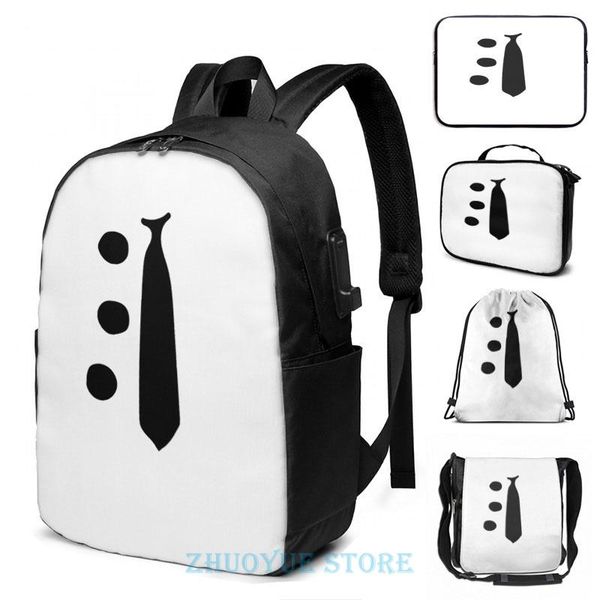 backpack graphic print three hole punch jim - the office (u.s.) usb charge men school bags women bag travel laptop
backpack graphic print three hole punch jim - the office (u.s.) usb charge men school bags women bag travel laptop