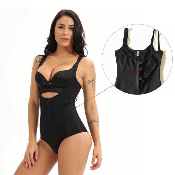 women's shapers plus size thong body shaper women slimming shapewear seamless underwear high waist latex trainer zipper buckle bodysuit, Black;white
women's shapers plus size thong body shaper women slimming shapewear seamless underwear high waist latex trainer zipper buckle bodysuit, Black;white