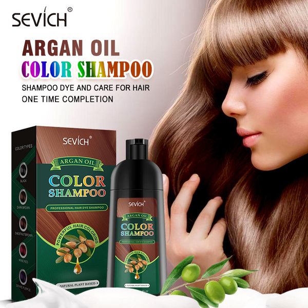 sevich argan oil hair dye shampoo hair styling fast dye hair natural gray white color dye treatment shampoo 250mlscou
sevich argan oil hair dye shampoo hair styling fast dye hair natural gray white color dye treatment shampoo 250mlscou