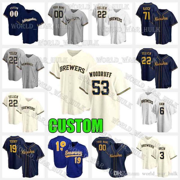 53 Brandon Woodruff Jersey 38 Devin Williams 22 Christian Yelich Manny Pina 16 Kolten Wong Brewers Ryan Braun 6 Lorenzo Cain Milwaukee, Blue;black
53 Brandon Woodruff Jersey 38 Devin Williams 22 Christian Yelich Manny Pina 16 Kolten Wong Brewers Ryan Braun 6 Lorenzo Cain Milwaukee, Blue;black