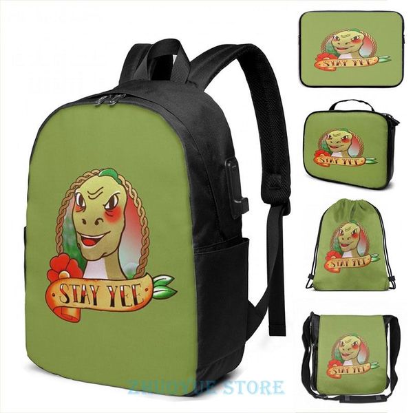 backpack funny graphic print stay yee tee usb charge men school bags women bag travel laptop
backpack funny graphic print stay yee tee usb charge men school bags women bag travel laptop