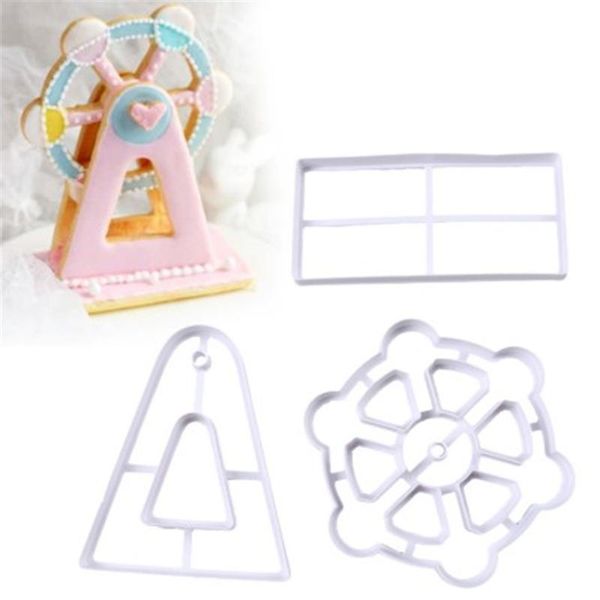 baking moulds wind flower 3pcs/set 3d ferris wheel cookie cutter fondant cake tool mold decor embossed molds pastry
baking moulds wind flower 3pcs/set 3d ferris wheel cookie cutter fondant cake tool mold decor embossed molds pastry
