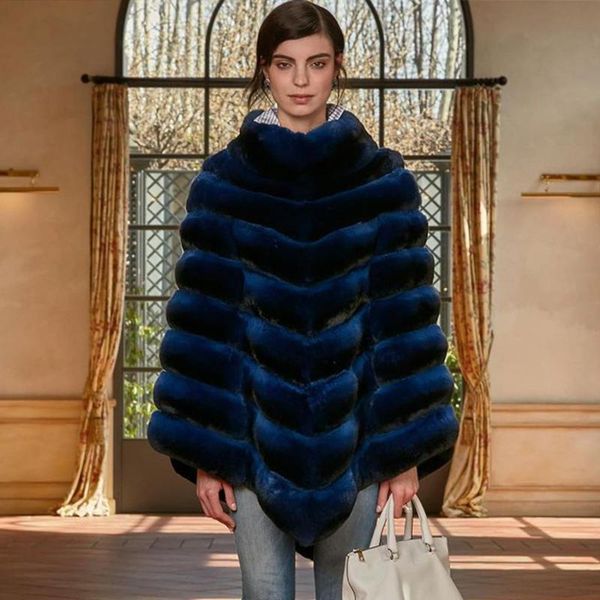 women's fur & faux pullover women premium quality rex poncho coat 2021 arrival, Black
women's fur & faux pullover women premium quality rex poncho coat 2021 arrival, Black