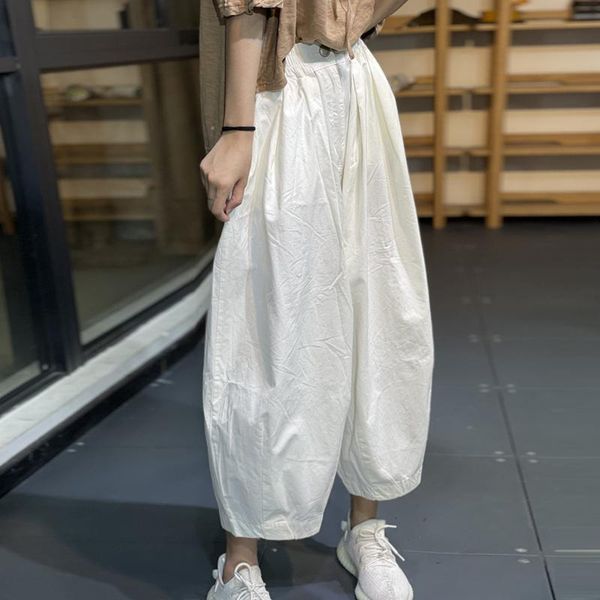 women's pants & capris oversized vintage cotton bloomers women summer trousers casual elastic waist personality pantalon female white p, Black;white
women's pants & capris oversized vintage cotton bloomers women summer trousers casual elastic waist personality pantalon female white p, Black;white