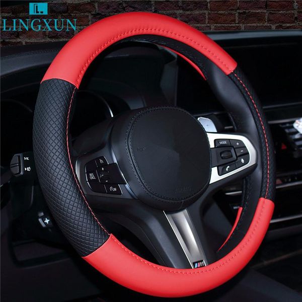 steering wheel covers lingxun universal car accessories 38cm auto anti-slip leather cover protector lb089
steering wheel covers lingxun universal car accessories 38cm auto anti-slip leather cover protector lb089